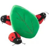 ZippyPaws Burrow Ladybugs in Leaf