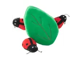 ZippyPaws Burrow Ladybugs in Leaf