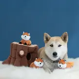 ZippyPaws Burrow Fox Stump