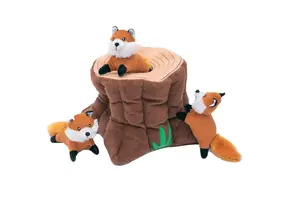 ZippyPaws Burrow Fox Stump
