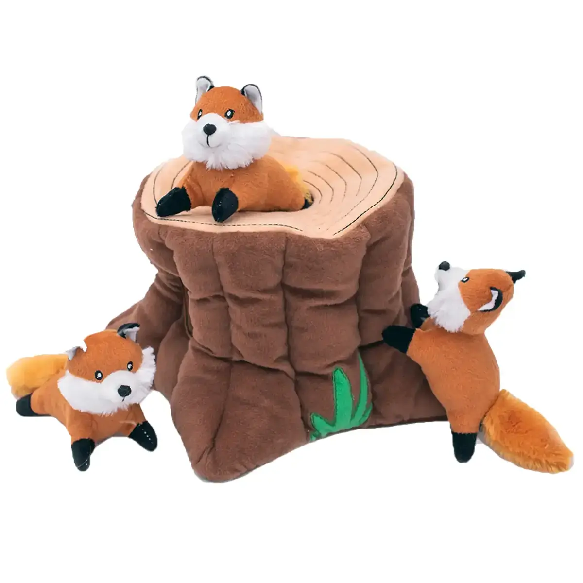 ZippyPaws Burrow Fox Stump