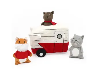 ZippyPaws Burrow Retro Camper