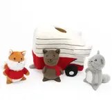 ZippyPaws Burrow Retro Camper