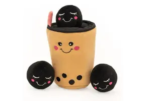 ZippyPaws Burrow Boba Milk Tea