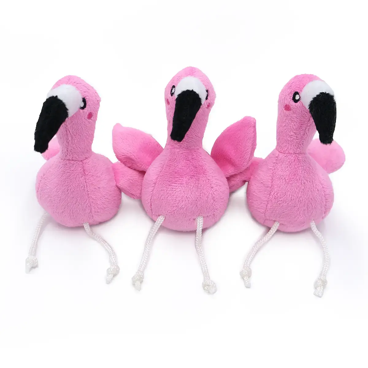 ZippyPaws Burrow Flamingos in Monstera