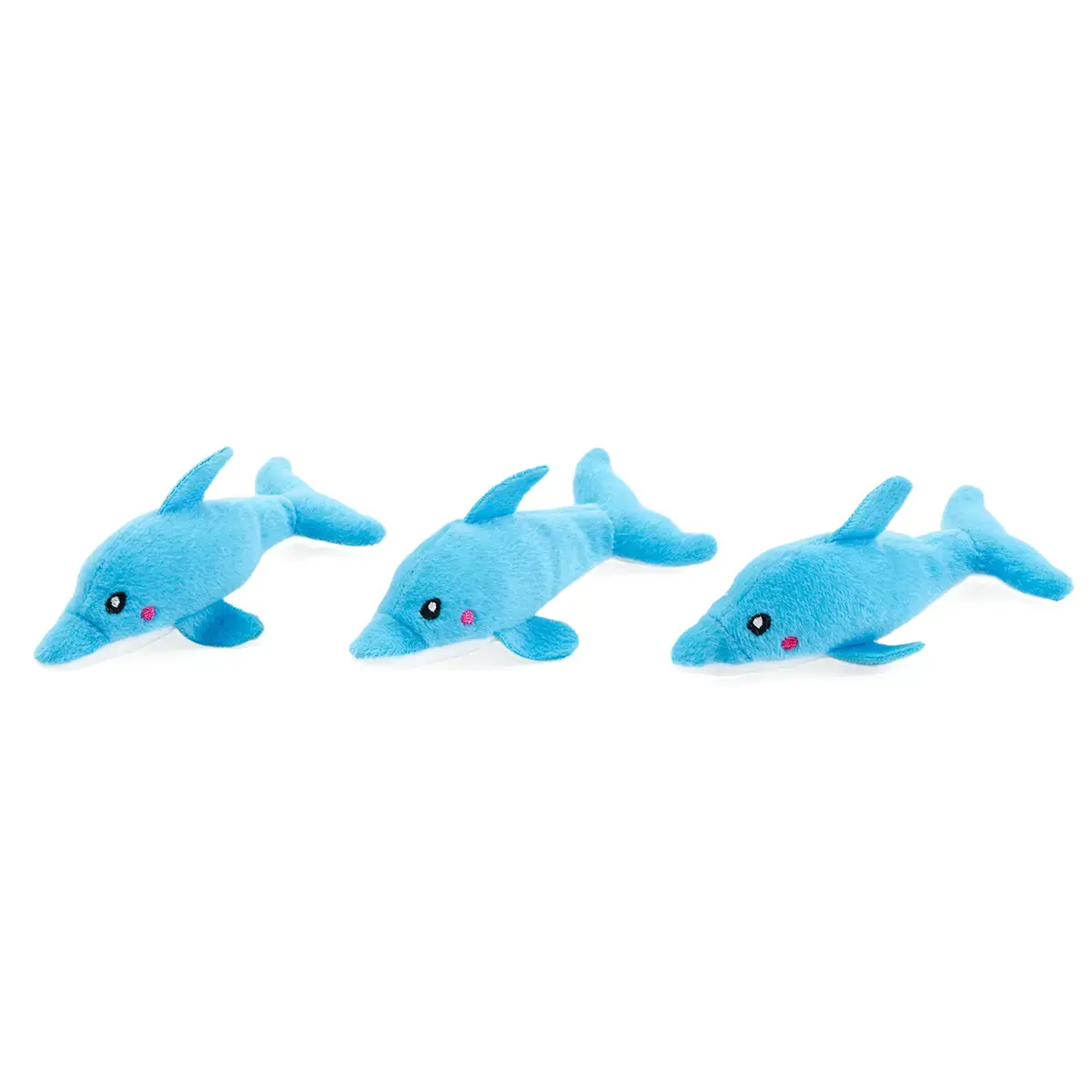 ZippyPaws Burrow Dolphins in Palm Tree