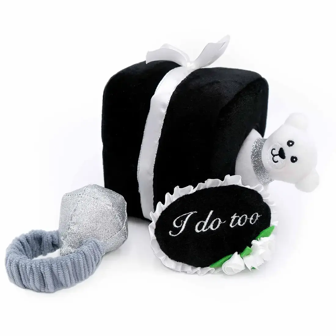 ZippyPaws Burrow Wedding Ring Box