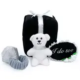 ZippyPaws Burrow Wedding Ring Box