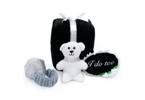 ZippyPaws Burrow Wedding Ring Box