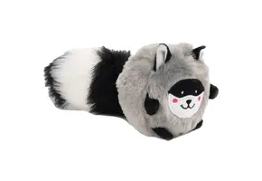 ZippyPaws Bushy Throw Raccoon