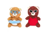 ZippyPaws Cheeky Chumz JR 2-pack Poolside Fun