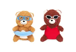 ZippyPaws Cheeky Chumz JR 2-pack Poolside Fun