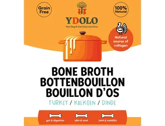 Ydolo Bottenbouillon Bio Kalkoen