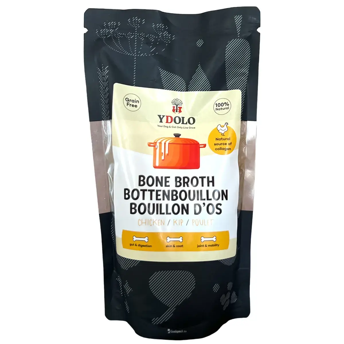 Ydolo Bottenbouillon Bio Kip