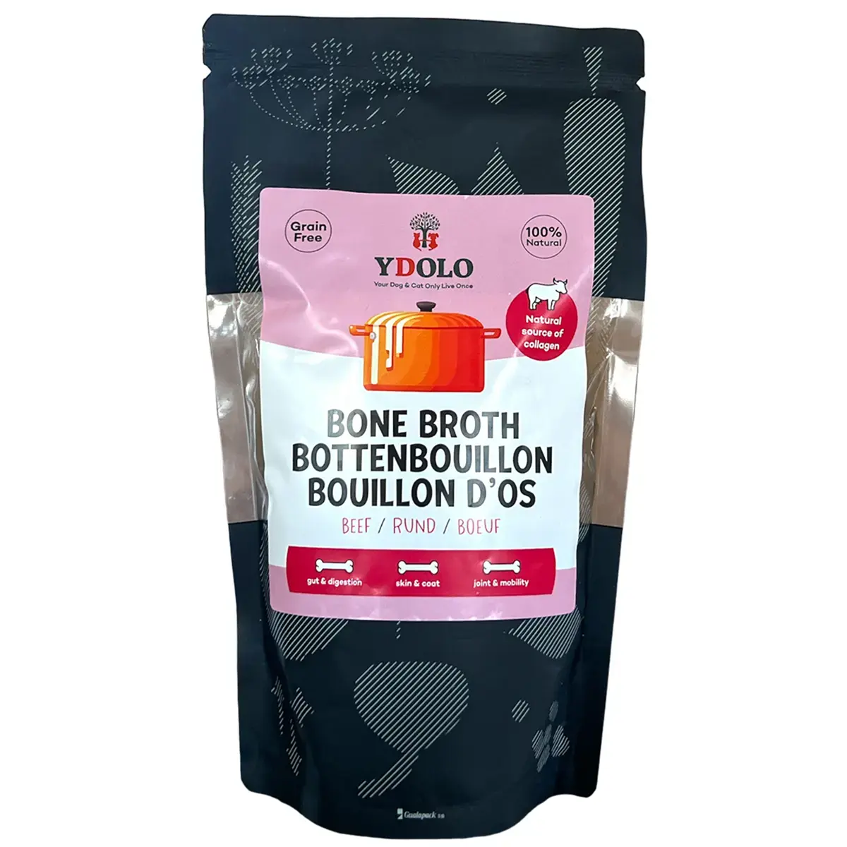 Ydolo Bottenbouillon Bio Rund