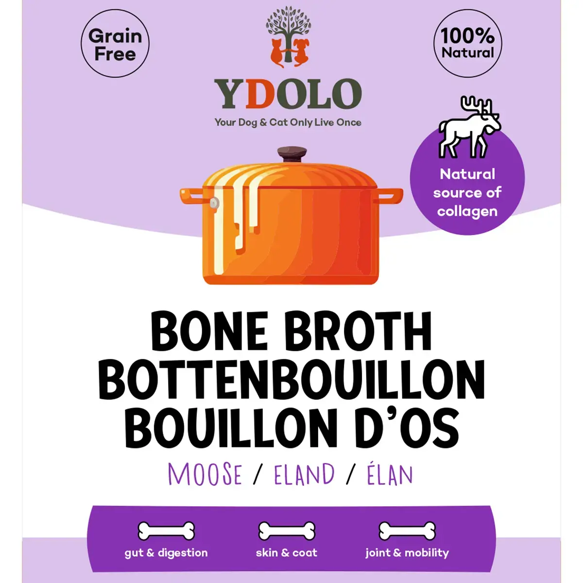 Ydolo Bottenbouillon Wilde Eland