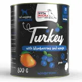 Syta Micha Wet Dog Food Turkey with Blueberries and Mango