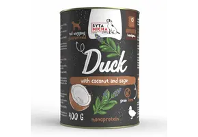 Syta Micha Wet Dog Food Duck with Coconut and Sage