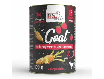 Syta Micha Wet Dog Food Goat with Raspberries and Topinambur