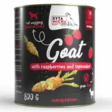Syta Micha Wet Dog Food Goat with Raspberries and Topinambur