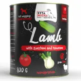 Syta Micha Wet Dog Food Lamb with Zucchini and Tomatoes
