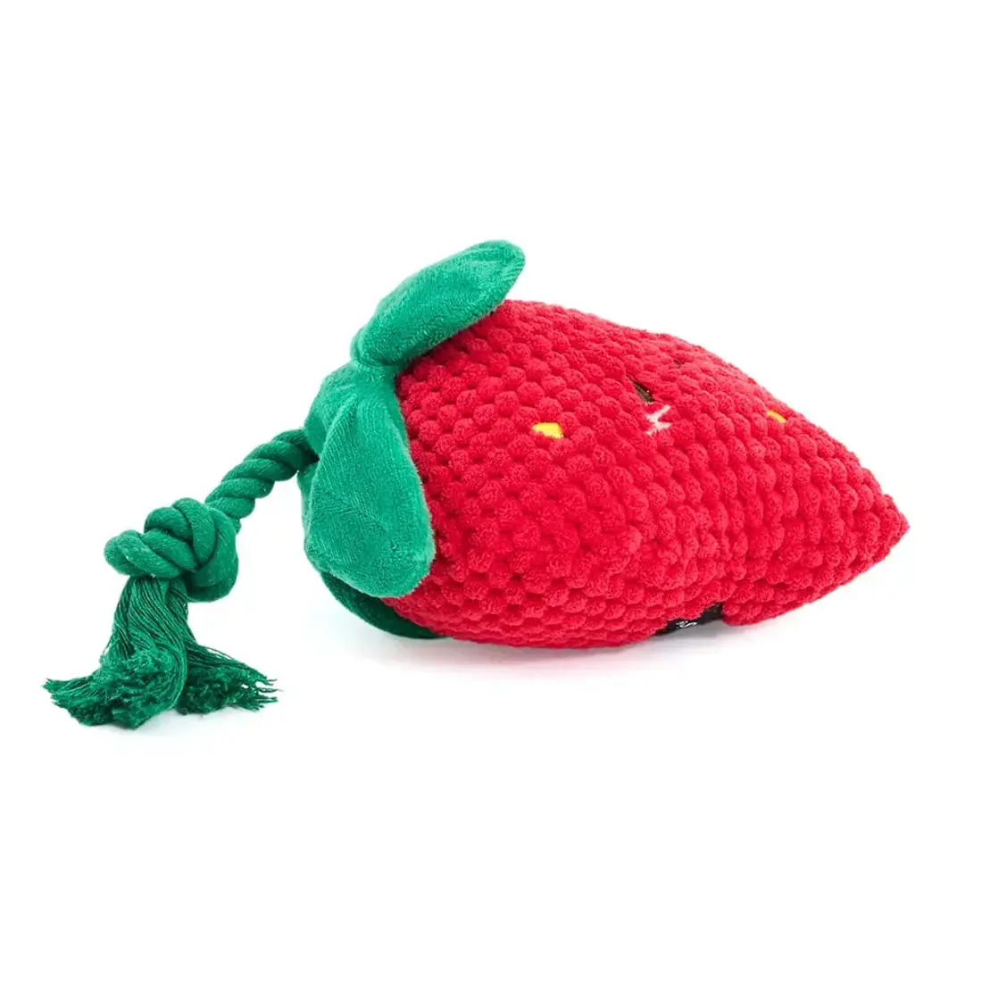 ZippyPaws Crinkle Crops Strawberry