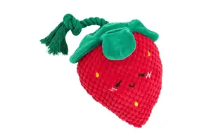 ZippyPaws Crinkle Crops Strawberry