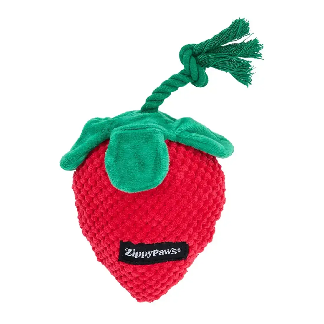 ZippyPaws Crinkle Crops Strawberry