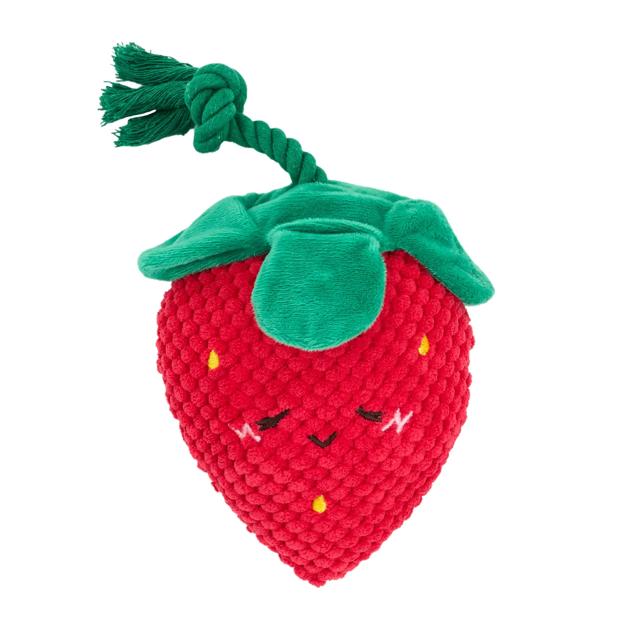 ZippyPaws Crinkle Crops Strawberry