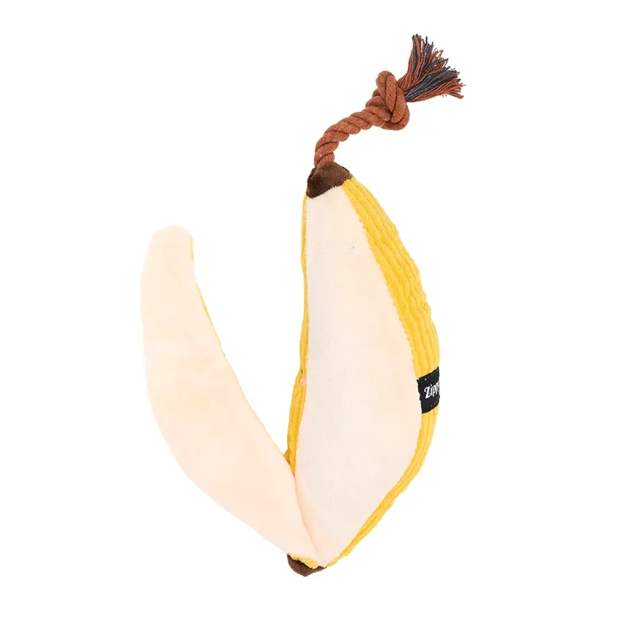 ZippyPaws Crinkle Crops Banana