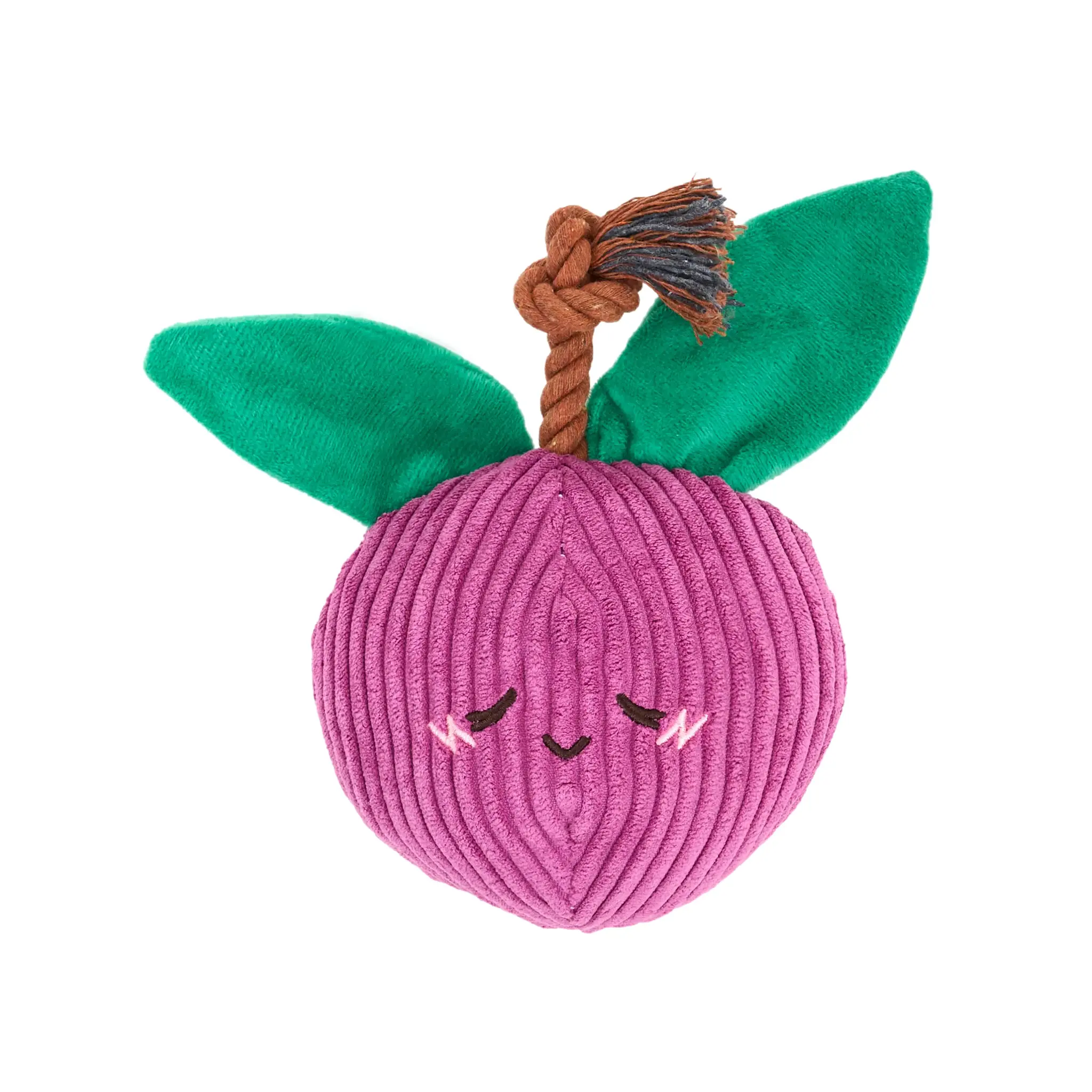 ZippyPaws Crinkle Crops Plum