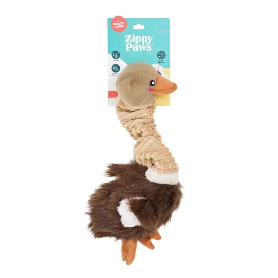 ZippyPaws Bungee Buddiez - Ostrich