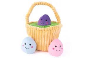 ZippyPaws Burrow Easter Egg Basket