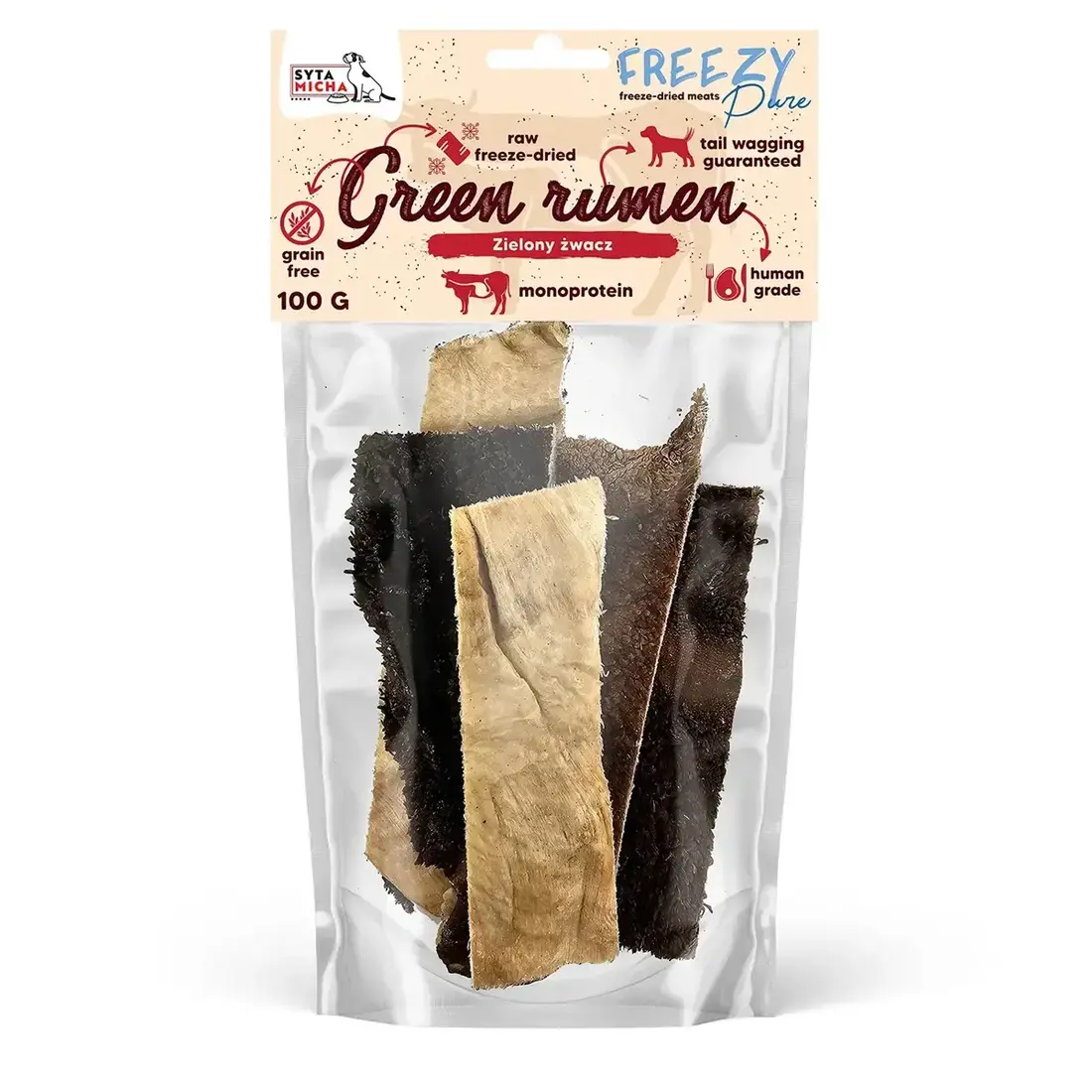 Syta Micha Gevriesdroogde Groene Runderpens