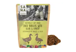 Sanadog Eendenburgers met Zeewier en Abrikoos