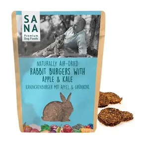 Sanadog Konijnburgers met Appel en Boerenkool