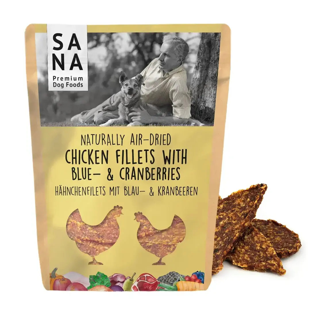 Sanadog Kipfilets met Bosbessen en Cranberries