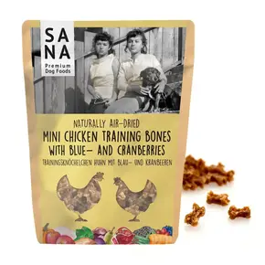Sanadog Mini Trainingsbotjes Kip met Bosbessen en Cranberries