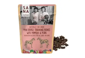 Sanadog Mini Trainingsbotjes Paard met Pompoen en Peer