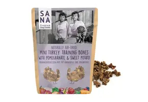 Sanadog Mini Trainingsbotjes Kalkoen met Granaatappel en Zoete Aardappel