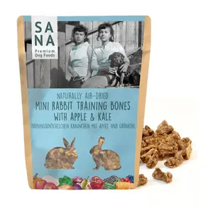 Sanadog Mini Trainingsbotjes Konijn met Appel en Boerenkool
