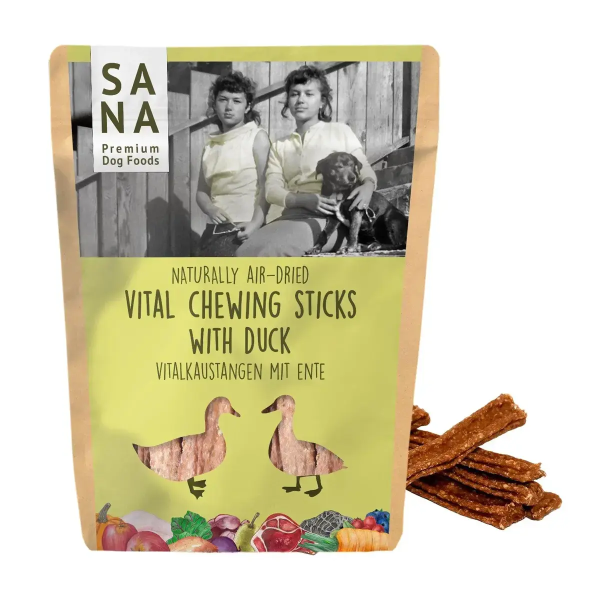Sanadog Vital Kauwsticks Eend
