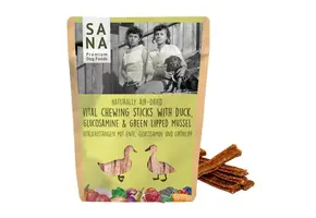 Sanadog Vital Kauwsticks Eend met Glucosamine en Groenlipmossel