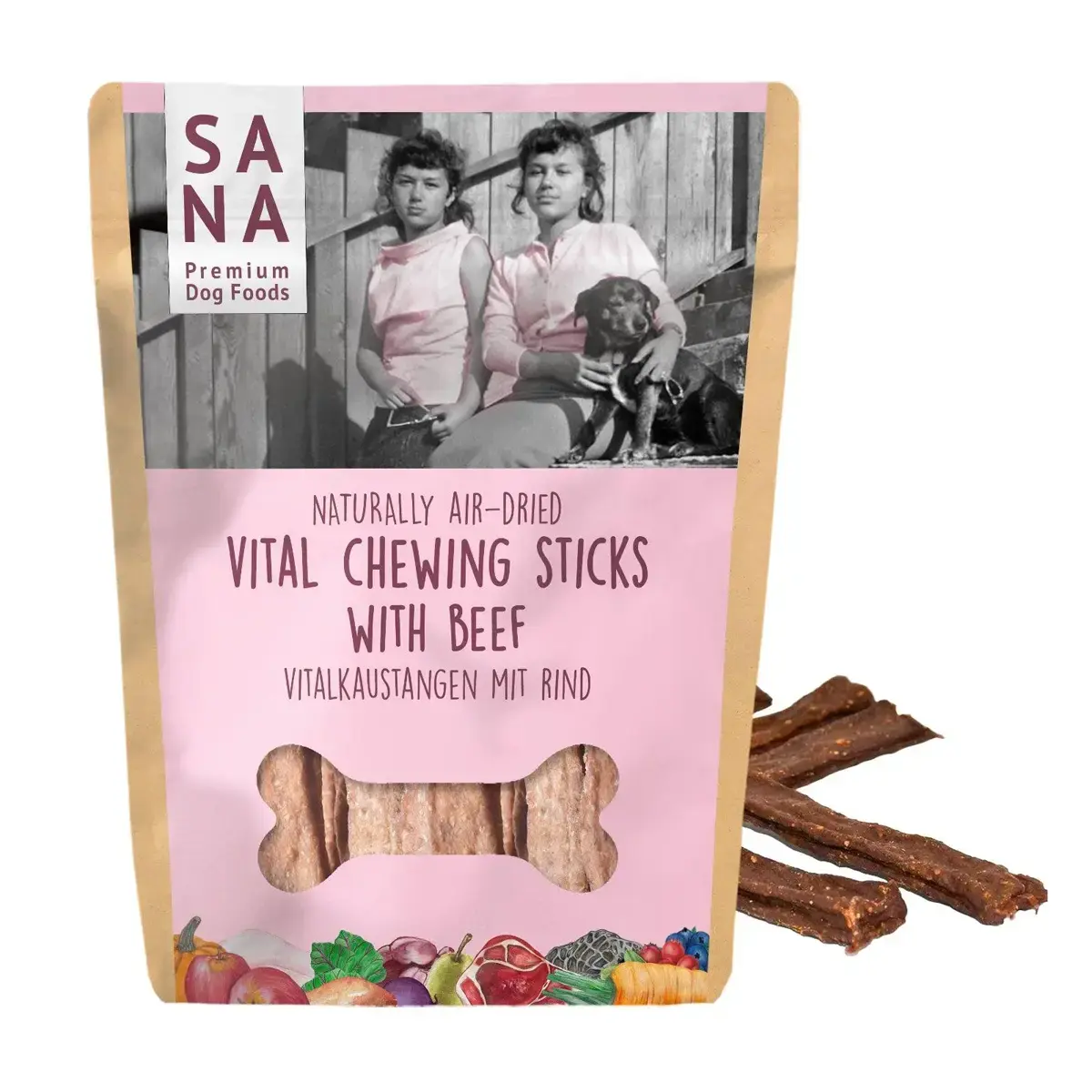 Sanadog Vital Kauwsticks met Rund