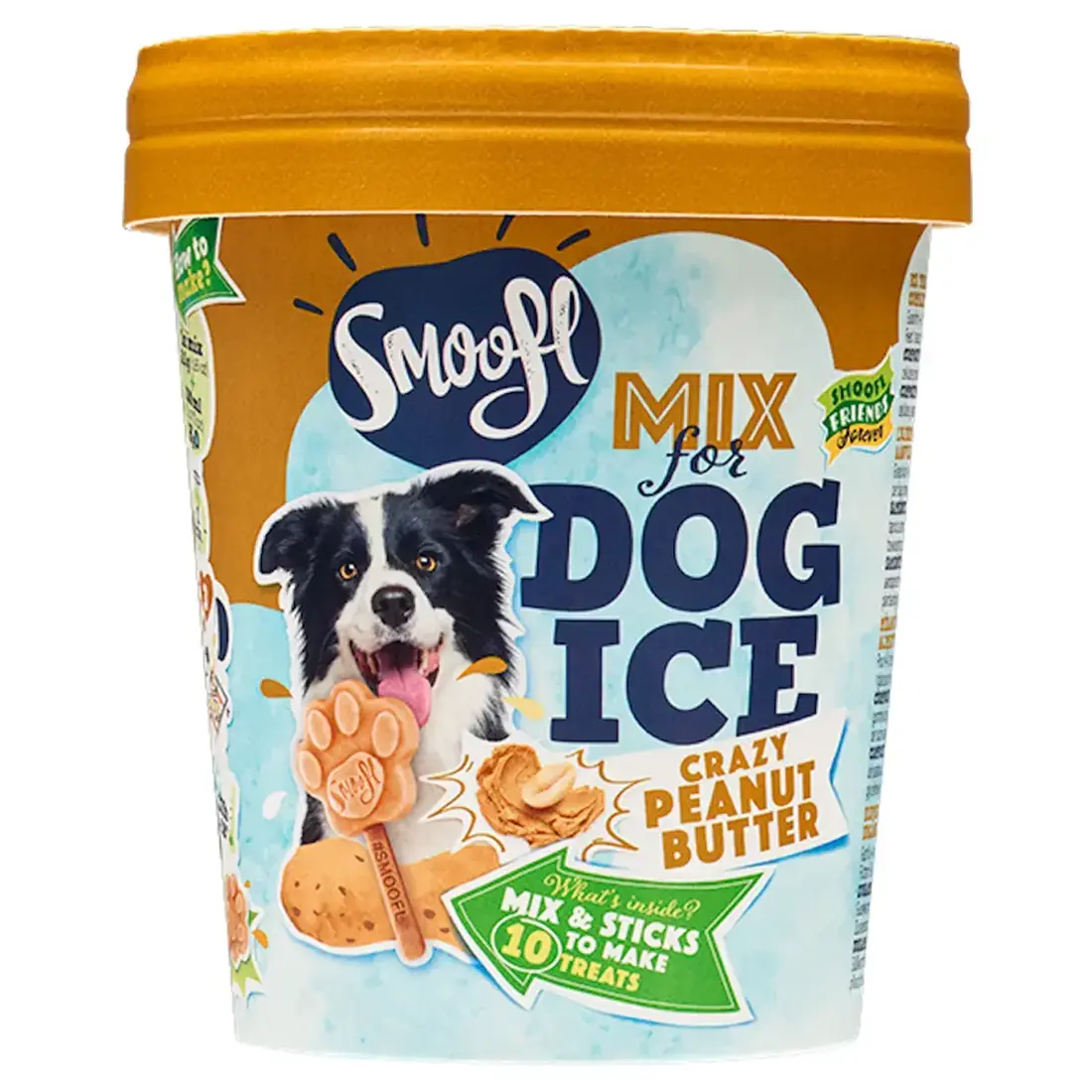 Smoofl Mix voor Hondenijs – Pindakaas
