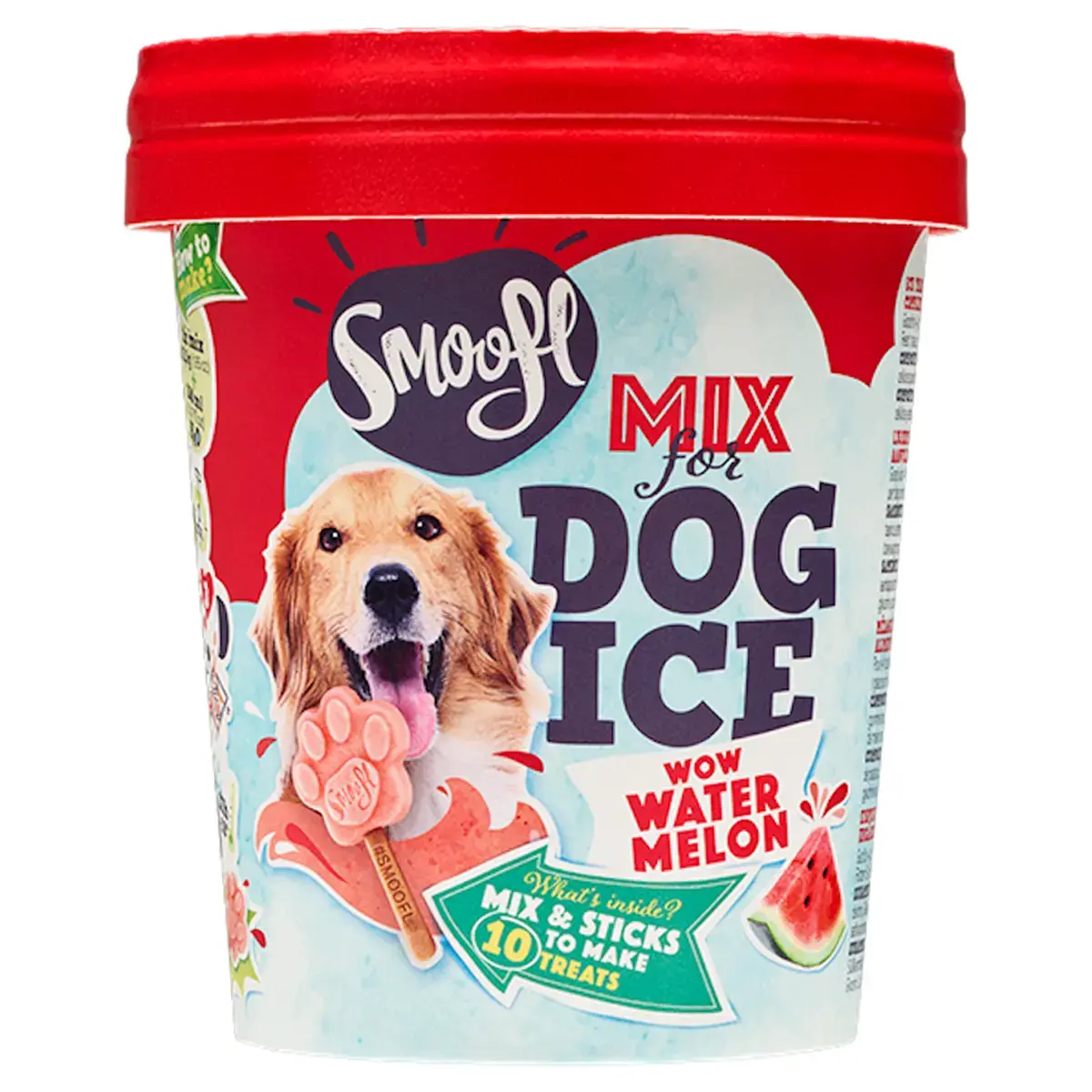 Smoofl Mix voor Hondenijs – Watermeloen