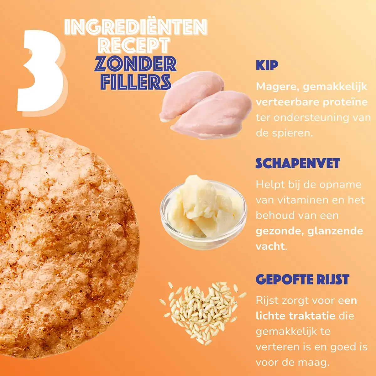 Smoofl Hondenchips - Kip