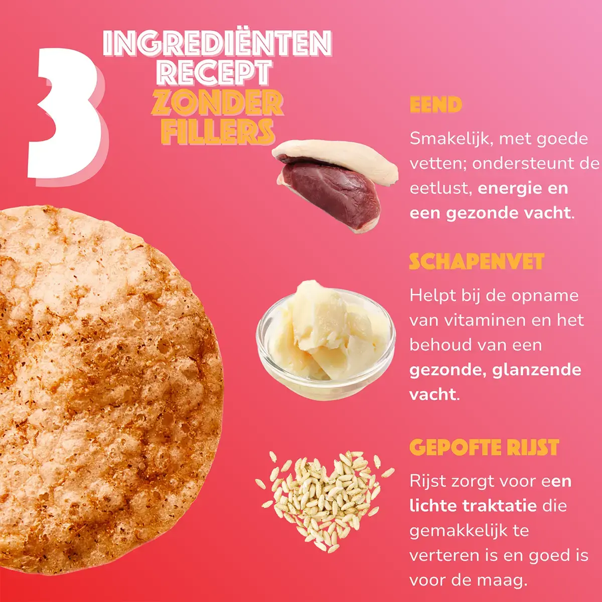 Smoofl Hondenchips - Eend