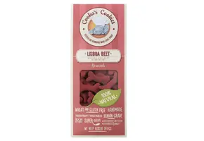 Cooka’s Cookies Natural Dog Treats with Superfoods – Lisboa Beet