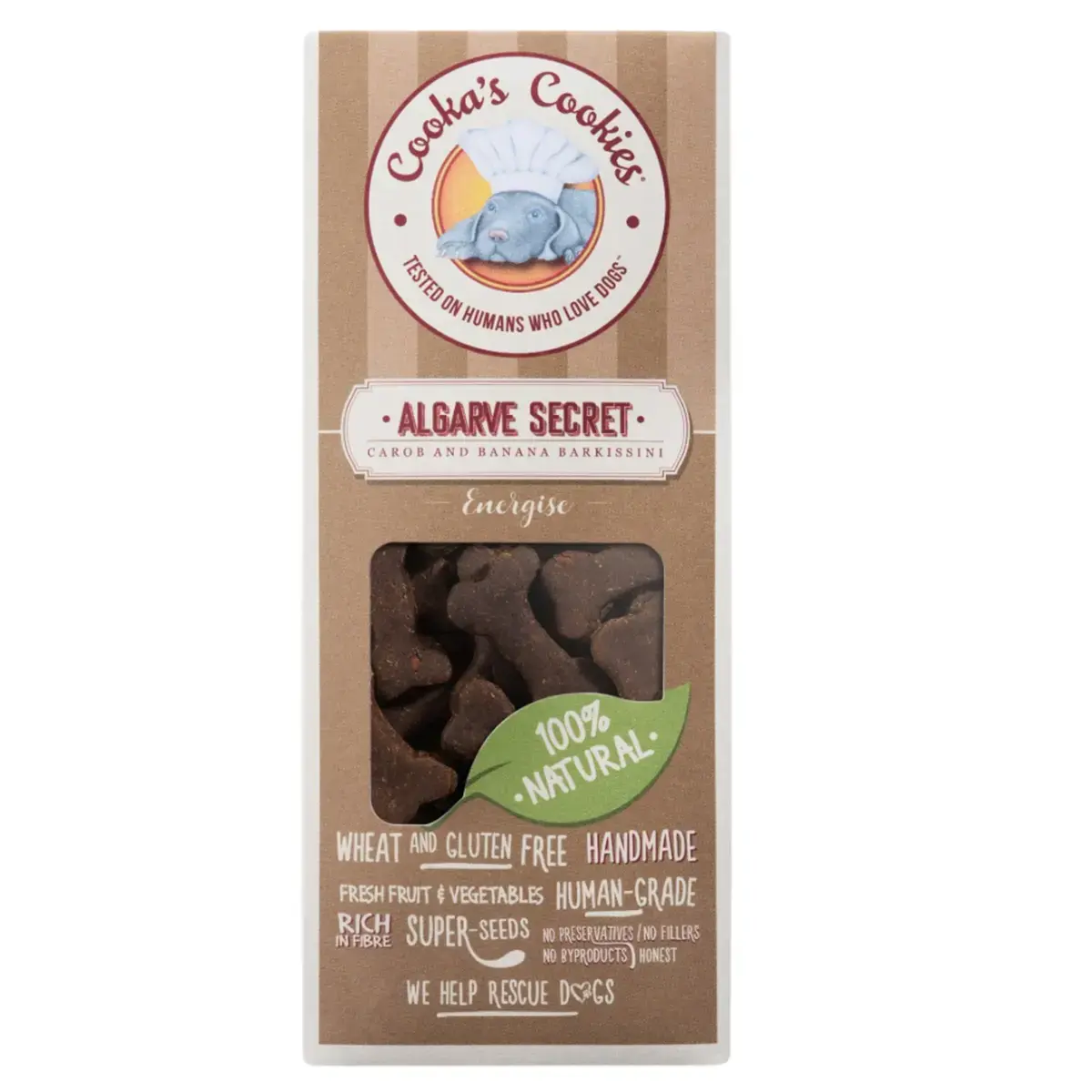 Cooka’s Cookies Natural Dog Treats with Superfoods – Algarve Secret